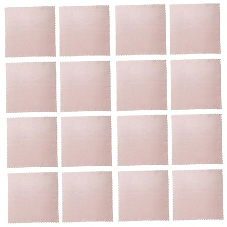 Warmhm 100pièces Nettoyant Bijoux Lot de Chiffons de Nettoyage pour Argent Bijoux Chiffons de Polissage