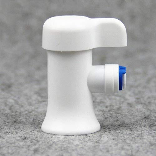 MQXFCZUX Pipe connector 5pcs 1/4 3/8 OD Tube PE Pipe Fitting Hose Straight Backwash Controlled Ball Valve Aquarium RO Water Filter Reverse Osmosis System (Color : 1l2inch 6.5mm Female)