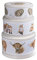 Wrendale Designs by Hannah Dale - Country Animal Grey Cake Tin Nest - 250mm, 225mm & 195mm diameter