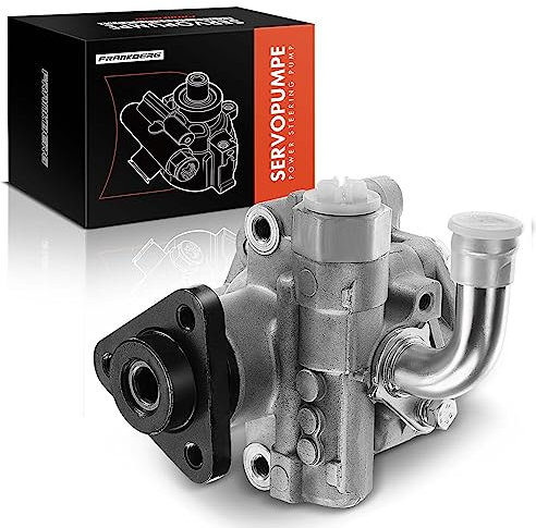 Frankberg Power Steering Pump Hydraulic steering Without Pulleys Compatible with Q7 4LB 3.0L-6.0L 2006-2014 T.o.u.a.r.e.g 7LA 7L6 7L7 3.0L-6.0L 2002-2010 Replace# 7L8422154D