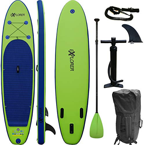 EXPLORER SUP Board Stand Up Paddle Surfboard aufblasbar Stand Up Paddling ISUP ALF2 320 cm