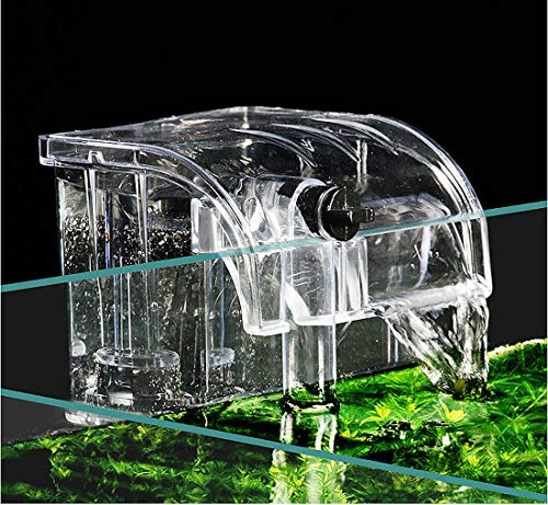 BPS Filtro Esterno per Acquario Pendenti Serbatoio di Pesci Esterno Filtro di Energia Sospensione Cascata Pompa di Ossigeno 380L/H BPS-6077