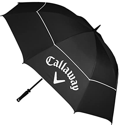 Callaway Golf 2022 64 Inch Umbrella, Black/White Color