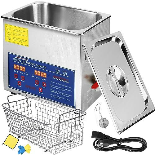 10L Ultraschallreinigungsgerät Ultraschallgerät Reinigungsgeräte Ultrasonic Cleaner Ultraschallreiniger Reinigung Ultrasonic Cleaning Machine mit Heizung Digital Timer