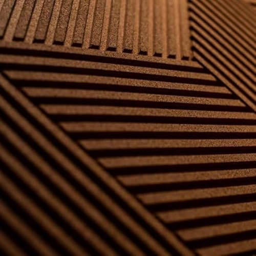 Paneles de pared 3D de corcho 3D Stripe (natural)