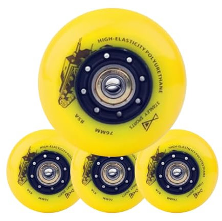 Skateboard-Räder, Inline-Rollschuh-Räder für den Innenbereich, 85A, 72 mm, 76 mm, Räder, Roller-Rollschuh-Räder für den Innenbereich zum Ersetzen von -Rädern
