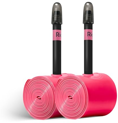 RideNow 700C TPU cykelslang kompatibel med 700 x 28/30/32/35/38C, 2-pack slang vägcykel 39 g ultralätt allroadslang med Presta ventil 45 mm