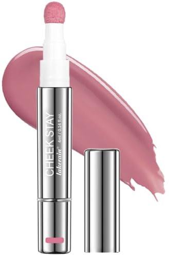 Lätt, flytande rouge för hela dagen – naturligt utseende, viktlös, transparent akvarellfinish för kinderna (Nude Mauve-03)