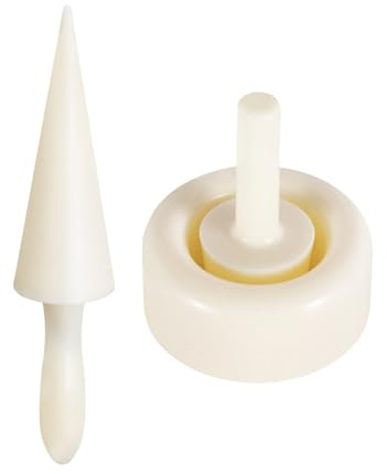 Gadpiparty Moule Cornet Crème Glacée DIY Abs sans Odeur Robuste et Facile à Nettoyer pour Cônes Croustillants Maison Adapté Familles et Commerces