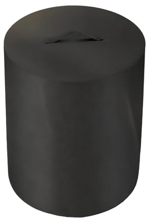 Housse de chauffage d'extérieur | Imperméable et coupe-vent, petit sac de rangement pour brasero – pour cour, porche, jardin, pelouse, fête en intérieur