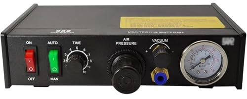 HTDRE Controlador de dosificación neumática, máquina semiautomática, función de temporización, Adecuado para componentes electrónicos.