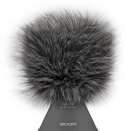 Gutmann Microfono protezione antivento pelo per Zoom H3-VR Grey