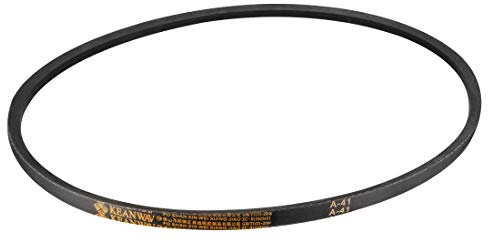 sourcing map Correa Trapezoidal de Accionamiento V, Circunferencia Lw de 1041mm, A-41 Modelo, Correa de Transmisión de Goma de Potencia Industrial