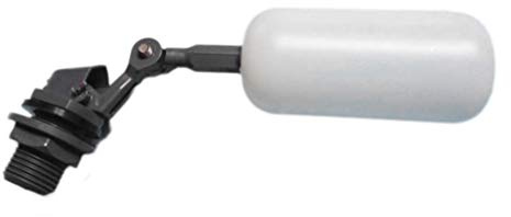 UKCOCO Miro Humidifiers Water Valve, 1/2 inch DN15 PVC Mini Float Valve, Automatic Fill Feed Humidifier Tank for Ponds, Livestock Water Trough, Aquariums (1PC) Saltwater Tank