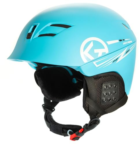 Kids Snowboard and Ski Helmet for Toddler and Children,Durable PC Shell& EPS,Safty Snow Helmet Age 2-6 Years and 5-12 Years ASTM Certified