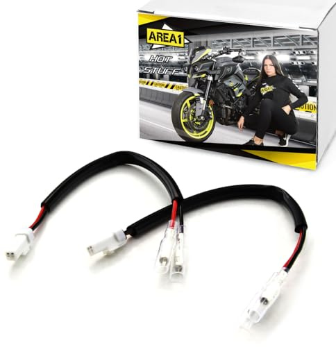 2x Blinker Adapterkabel/Stecker für Duke 125 390 790 990 Duke R 690 890, Super Duke 990 1290 1390, SMC/R 625 640 660 690 950 Supermoto/Enduro, Adventure 890 790 390, SMT 890, EXC-F TPI, SX-F, SX,