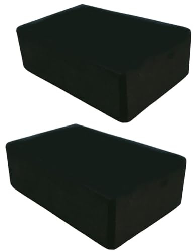 Yoga Blocks 2 Pack, Lightweight Premium EVA Foam Yoga Blocks, Non Slip Supportive Foam Blocks Yoga, Pilates, Stretching and Meditation, Women Men Yogi Yoga Beginners (2pc)