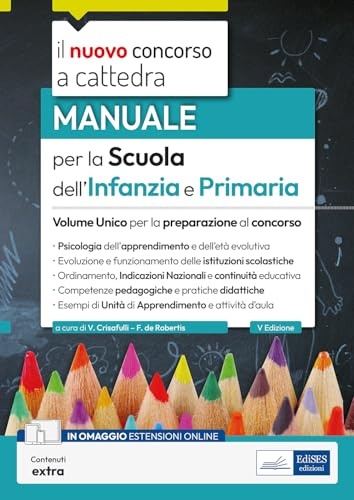 Volume unico per la Scuola dell'Infanzia e Primaria 2023-2024: Manuale per la preparazione alle prove del concorso e per l'esercizio della professione