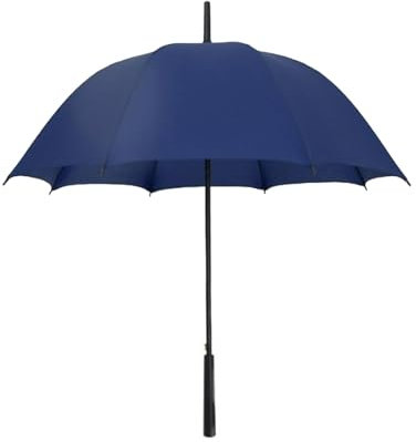Golfschirm, 23 Zoll, große winddichte Regenschirme, winddichte Stockschirme, großer kompakter Golfschirm, winddicht, für Golf, Reisen, Sport, Business (Blue )