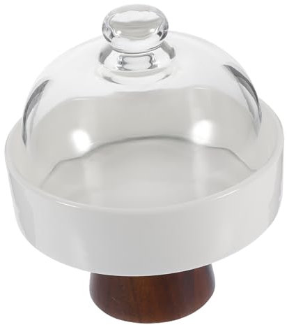 Ciieeo Soporte Para Pasteles y Frutas Bandeja Alta Con Patas Ideal Para Postres y Aperitivos
