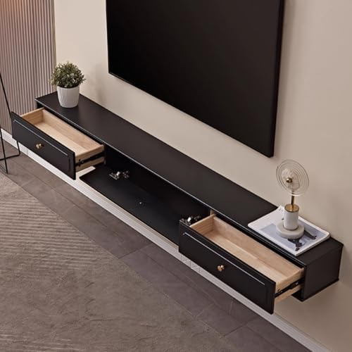 Moderno mobile mobile per TV con cassetti, console multimediale minimalista a parete, portaoggetti ribaltabile per soggiorno/camera da letto, mobile TV da 78 pollici, mobili eleganti per la casa