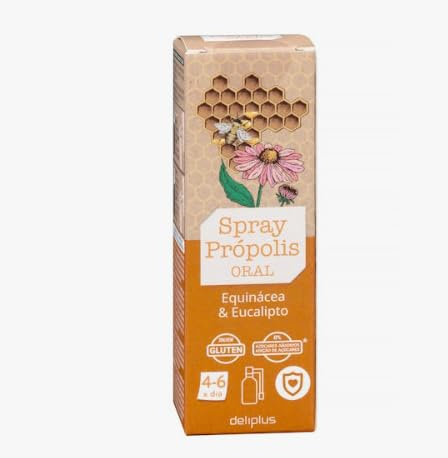 Propolis Mundspray mit Echinacea & Eukalyptus – 20 ml – 6er Pack – Natürliche Pflege für Hals & Rachen