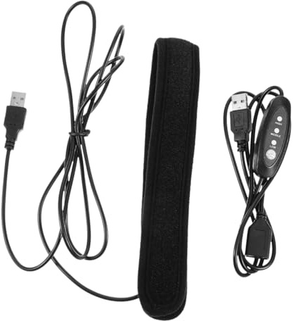 IMIKEYA USB Objektivheizung Linsenwärmerstreifen aus Neopren 3 Temperaturstufen Verstellbar für Aufnahmen bei Hoher Luftfeuchtigkeit