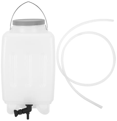 FUOYLOO Replacement Water Bottle: Gravity Feed Iron Bottle - Steam Iron Water Tank 3L Capacity with Tube for Electric Steam Gravity Feed System