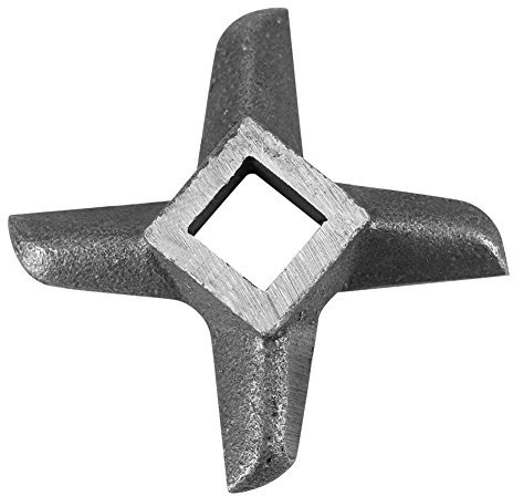 Fdit Cross-Shaped Professional Stainless Steel Kitchen Food Meat Grinder Blade Mincers Knife Cutter Replacement for Grinders #8