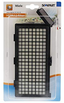 Scanpart Filtre Hepa pour aspirateur Miele SF-HA30 Compatible avec Les Personnes souffrant d'allergies