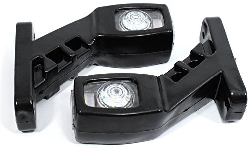 MGF 2 stk. LED Begrenzungsleuchten 12V 24V Positionsleuchten Anhänger LKW PKW