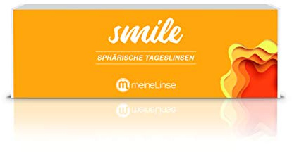 meineLinse Smile sphärische Tageslinsen 30 Stück (ehemals Oculsoft) (-1.25, 8.7, 14.0, 30)