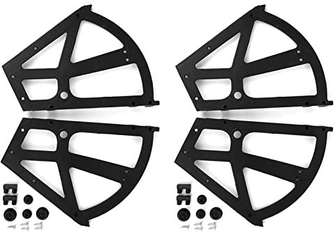 Möbel bogie, 4 delar/set hem möbler skor lådskåp gångjärn flip plate ram bogie tillbehör för köket vardagsrum