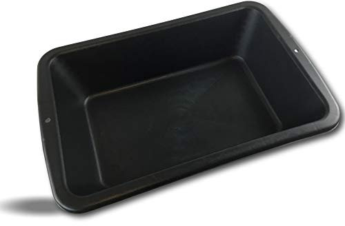 Auge 35 litres Odogom | Maçonnerie chantiers | Pour malaxer ciment plâtre mortier béton | Amateurs ou professionnels | Rigide et résistant | Anti-gel | Couleur anthracite | Kibros AUGE35L