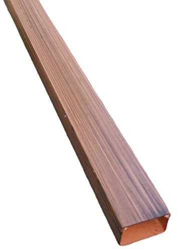 4PZ Canalina 25x16 mm 2 metri Legno Scuro per cavi elettrica in plastica passacavi coprifili a parete con copertura