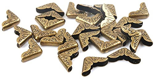 Eckschutz Aus Metall Metallecken Für Bücher Scrapbooking Fotoalben Menüs Eckenschützer Metall Handwerk Diy Ornament 9X9X2Mm 100 Stück