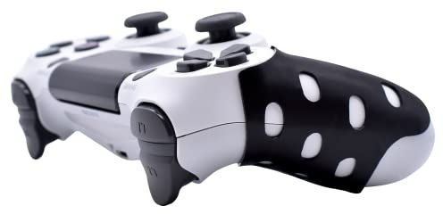 Setex PS4 Controller Grip (Farbe – Schwarz) – rutschfeste mikrostrukturierte Griffe – (1 Set für PlayStation 4) – nur 1 mm Griffe