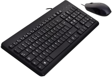 HP 150 Clavier Filaire et Souris Combo USB Anglais-Arabe (240J7AA)