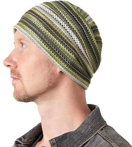 CHARM Herren Damen Häkel Beanie Hut Mütze Sommer Mode Unisex