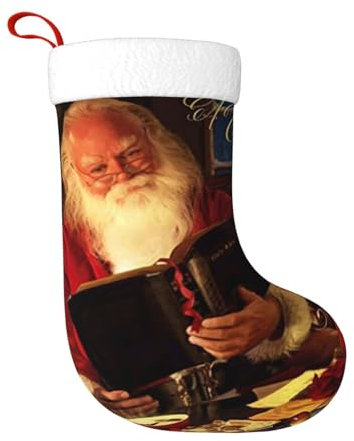 JCAKES Weihnachten Nikolaus Weihnachtsstrumpf Weihnachtsstrümpfe Personalisierte Weihnachtsstrümpfe Weihnachtsschmuck Weihnachtsschmuck Outdoor