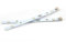 2Pcs LED Fridge Strip Light for RONGSHENG/HISENSE, Refrigerator Lighting Light Bar E349766 MDDZ-162A 1629348 DC12V 2W, for Kenwood Fridge KIFF5017 KIFF5020 KIFF7017 KIFF7020 KSBNDIX18(16x1cm)