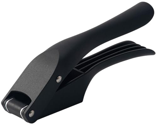ycezw Cortador de ajo, exprimidor de ajo y rebanadora | Trituradora de ajo de acero inoxidable - Picadora de prensa de ajo portátil, gadget de cocina para triturar ajo para cortar hojuelas