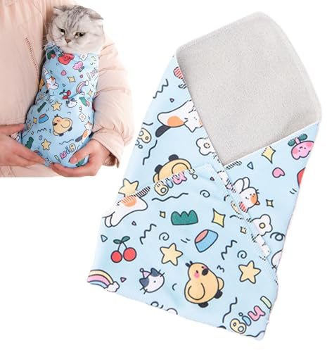 Kattvård wrap | Anti-eskapsel repskydd självreducerande swaddle Wrap