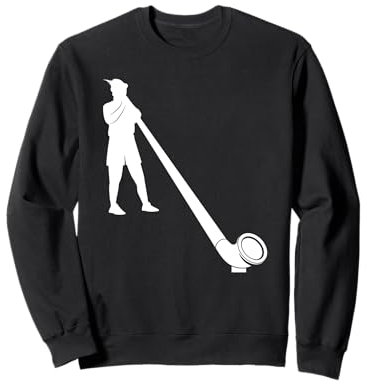 Alphorn Bergmusik Schweizer Alpen Volksinstrument Musiker Sweatshirt