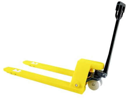 TISHITA Miniature Chariot Élévateur Modèle 1/18 pour Diorama Accessoires de Scène Transpalette Miniature Outil Atelier Réparation Accessoire Maquette Réaliste, Jaune