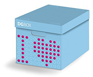 Kanguru DG Box, Karton, Blau, 44 x 32 x 28 cm