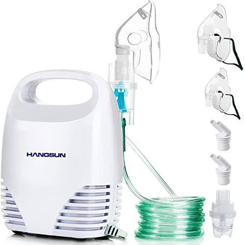 Hangsun Aerosol a Pistone CN560 Inalatore Nebulizzatore Silenzioso Portatile per Adulti e Bambini