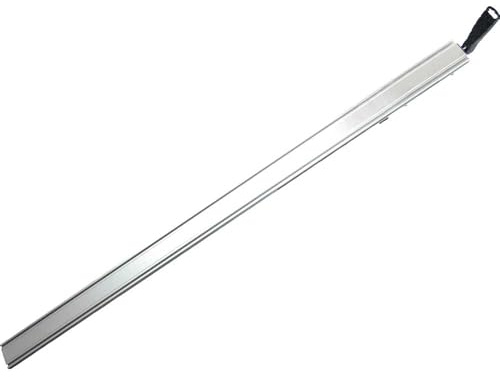 Faithfull Aluminium Track Circular Saw Guide Rail Clamp 1250mm (50in), Silver