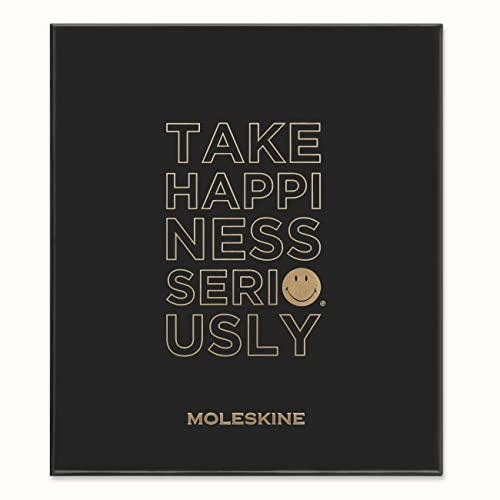 Moleskine - Positivity in Motion, Sammlerbox-Set mit Undatiertem Tagebuch, Limitierte Edition, Notizbuch mit Hardcover und Kaweco Nachfüllbarer 0,7 mm Tintenroller mit Schwarzer Tinte