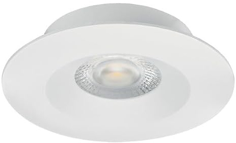 spot encastré à led - aric aspen - 5w - cct - 3000 / 4000k - blanc - aric 50747